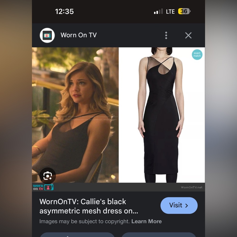 Elegant Black Women's dress